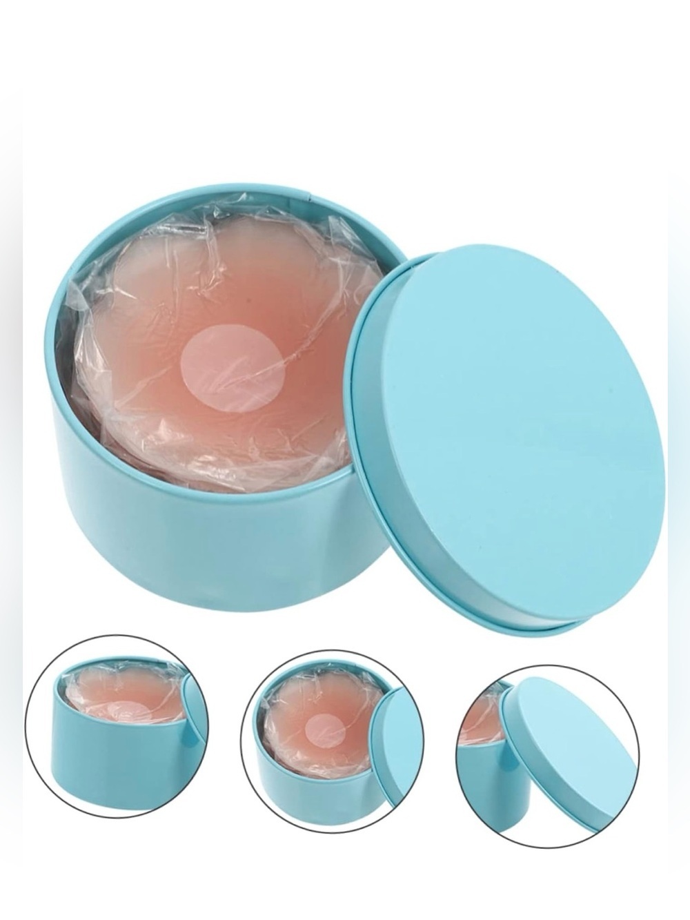 Reusable Silicone Nipple Covers (12 Units) | Invisible Nipple Covers new in box - Picture 8 of 10
